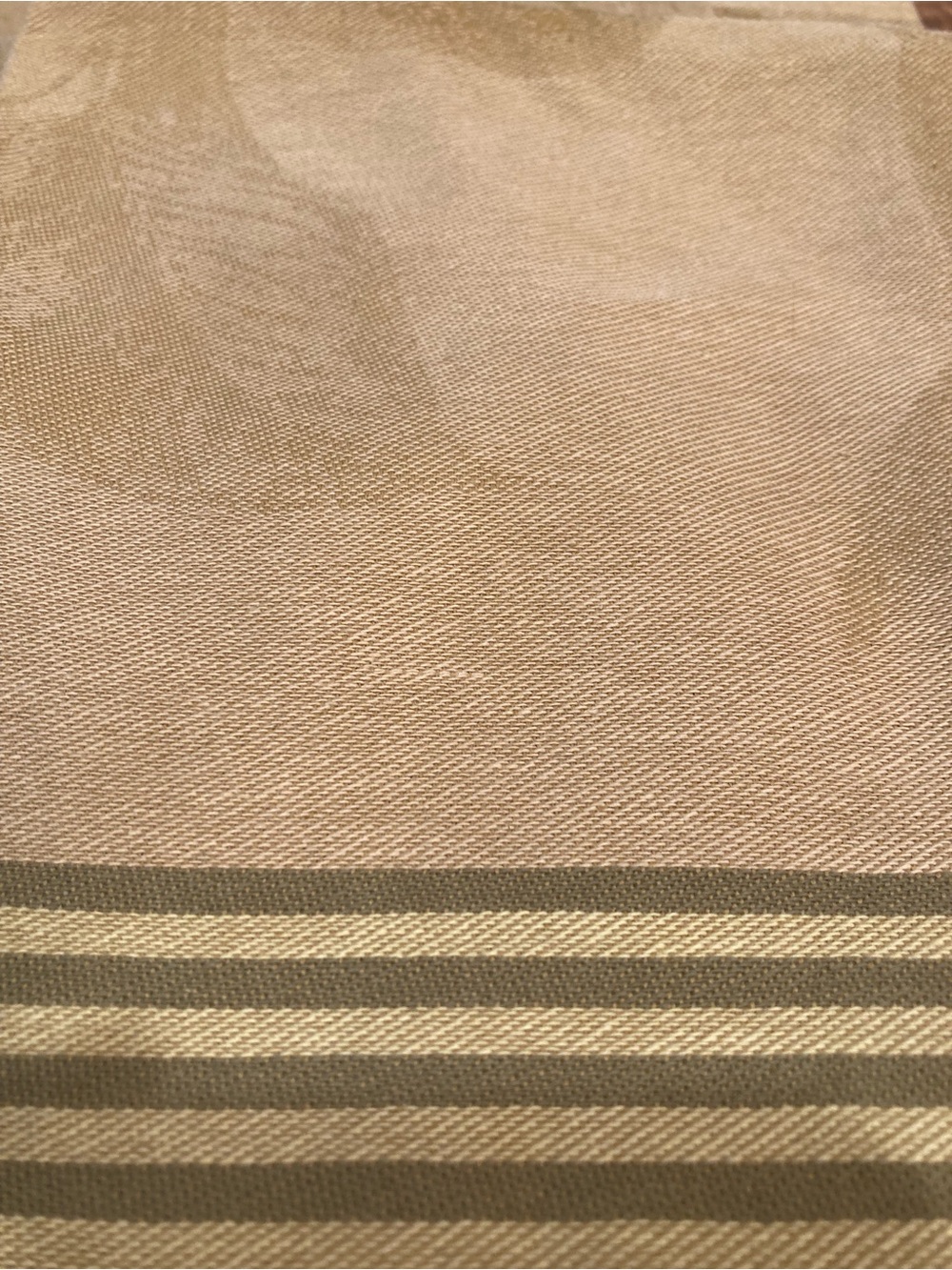 Set of 4 Williams Sonoma Autumn Leaf Jacquard Kitchen Towels - Honey Gold 20x30 - Picture 5 of 9
